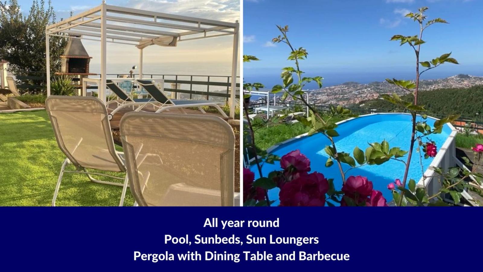 Studio Geek Villa - Open Space - 5M From 5 Top Attractions - Pool All Year Round, Dining Pergola, Barbecue - Funchal Matrix Holiday Home Exterior foto